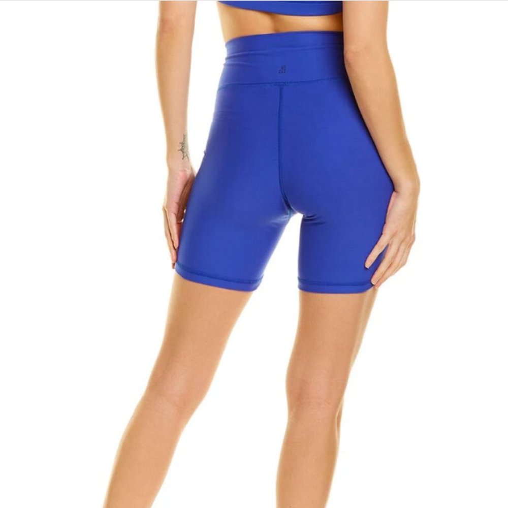 {WeWoreWhat} Sapphire Bike Short - Small [Brand New]